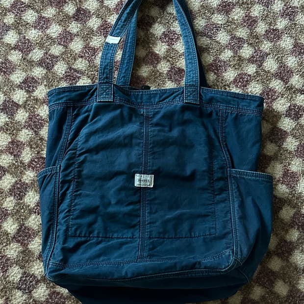 요시다 포터 토드 백(딥블루)