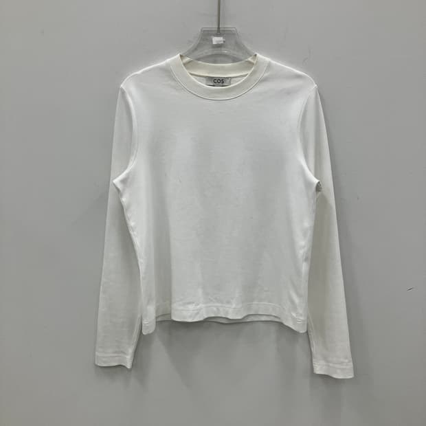 코스 화이트 롱슬리브 M