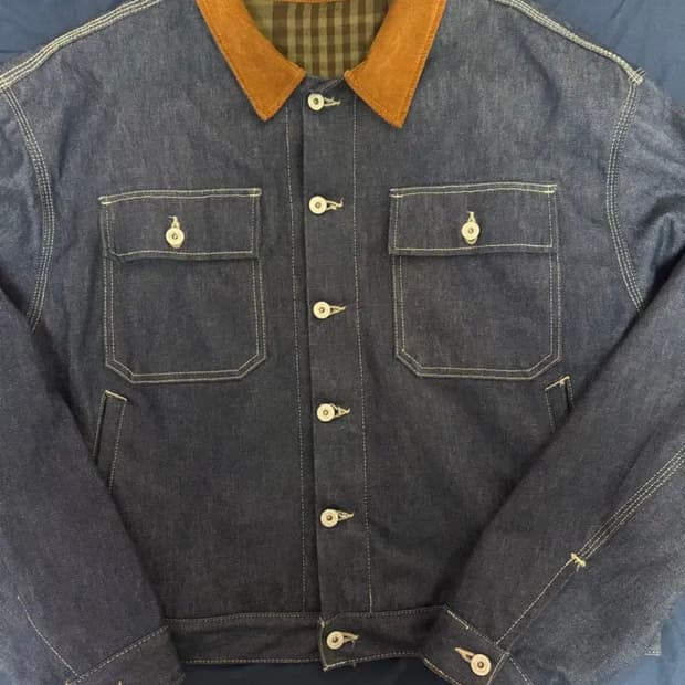 이지 시즌6 데님자켓(청자켓) 칸예