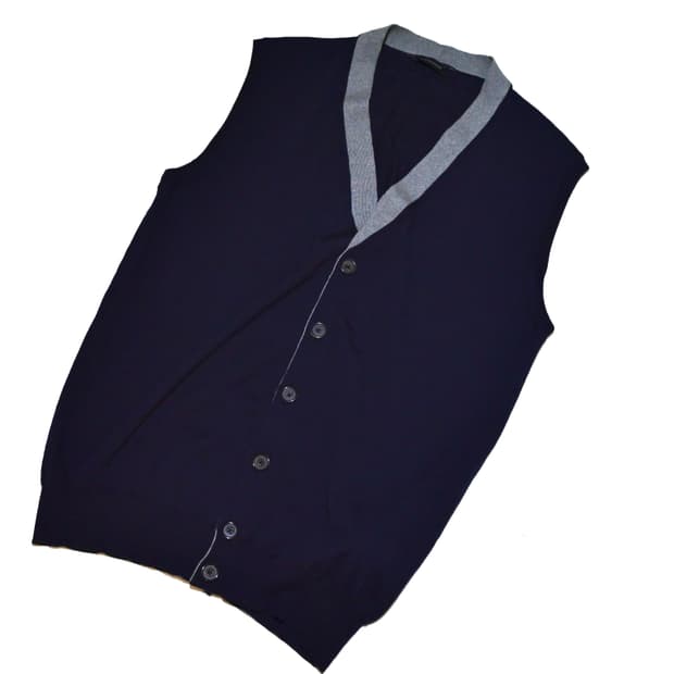 Jil sander by Raf 12FW knit vest