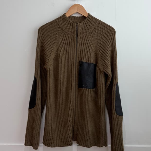 90-00s 오클리 니트 집업