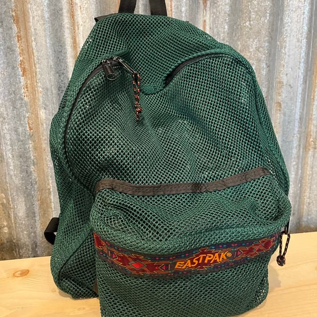 빈티지 90s 이스트팩 메쉬 백팩