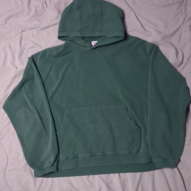피어스 그런지 후드 그린 (xl)