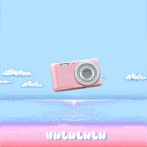 (레어/딸기우유) 카시오 엑슬림 ex-zs5 빈티지 디카 