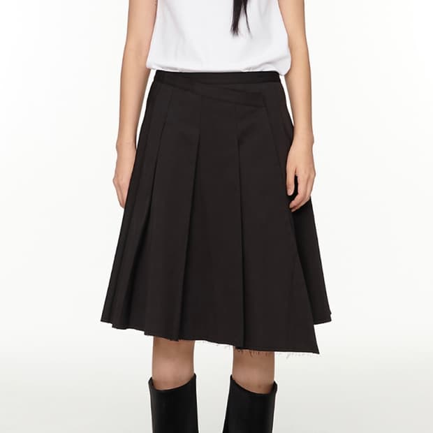 포티 미디 스커트 순지 수룩