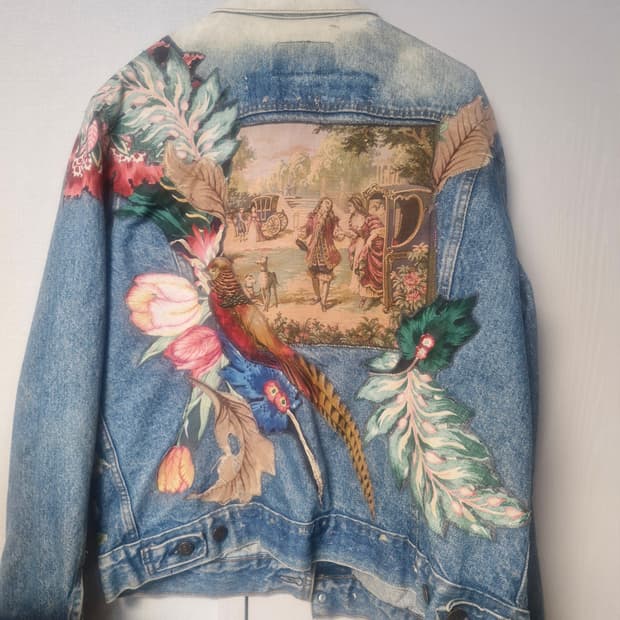 빈티지 커스텀 리바이스 데님자켓