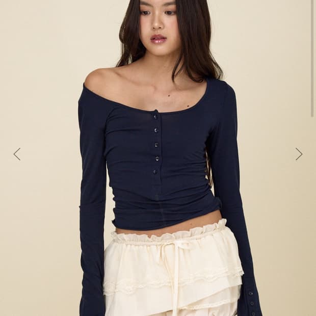 글로니 fade button long sleeve M사이즈