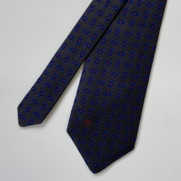 발렌티노(Valentino Garavani) 심플로고 정품 명품넥타이