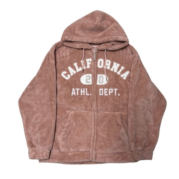 후아유 캘리포니아 아치로고 후리스