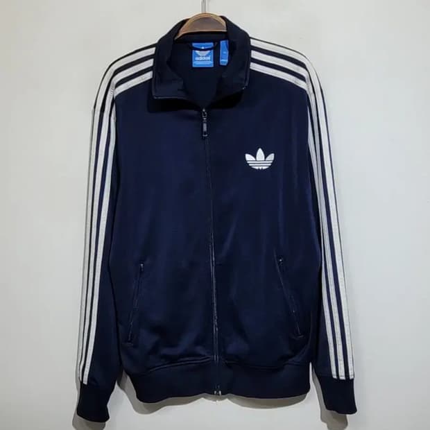 (100) 아디다스 파이어버드 져지 네이비 트랙자켓 츄리닝 