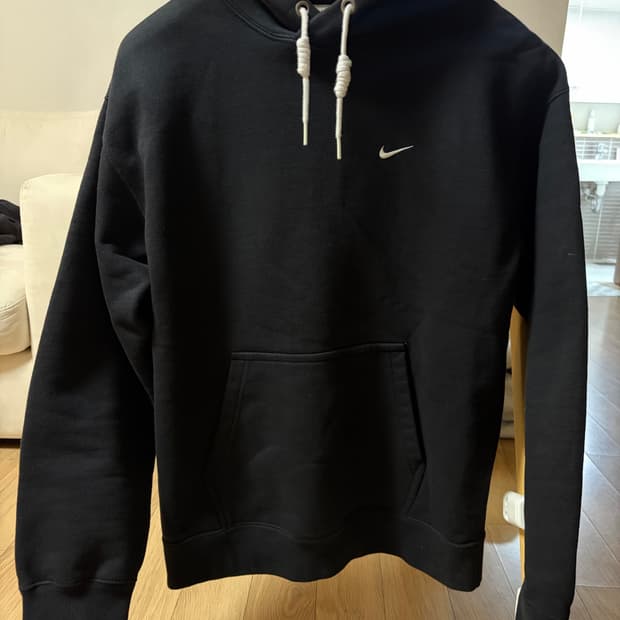 [S] 나이키 블랙 후드티