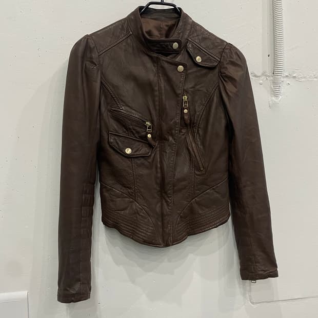 Vintage 램스킨 자켓 