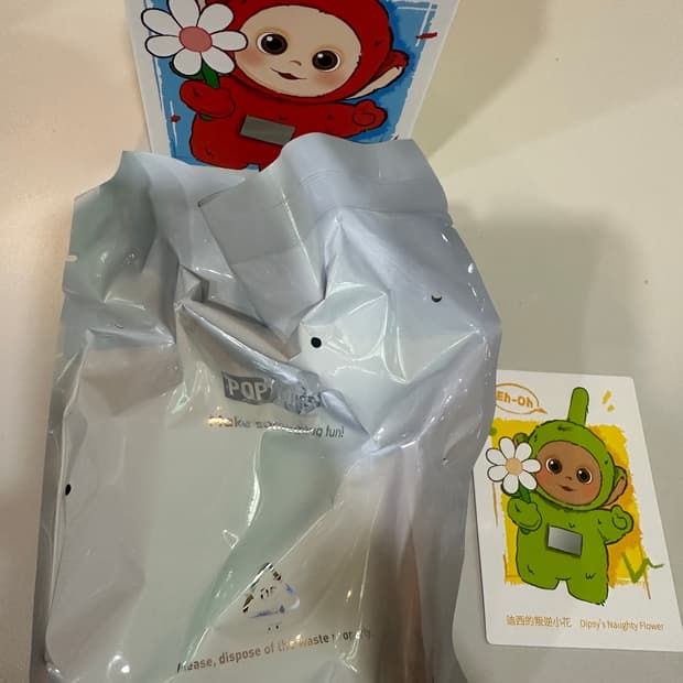 팝마트 텔레토비 뚜비 꽃