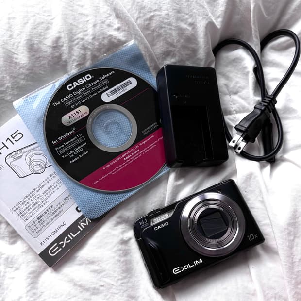 【s급】카시오 엑슬림 h15 casio exilim