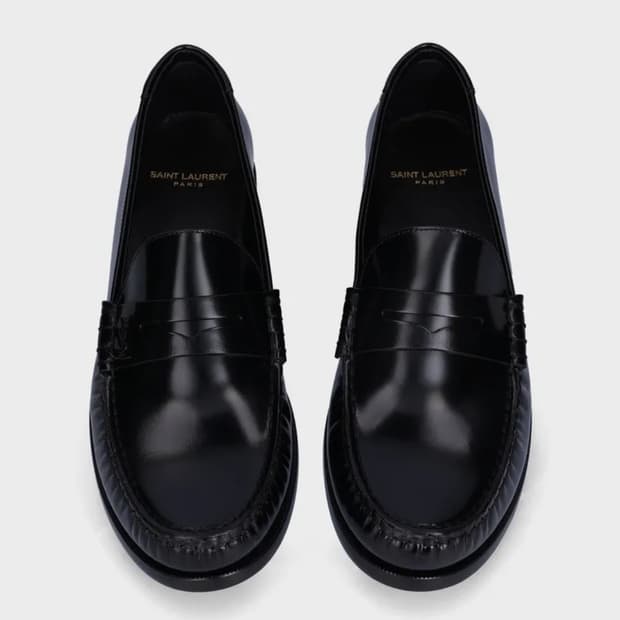 생로랑 모노그램 페니 로퍼 42