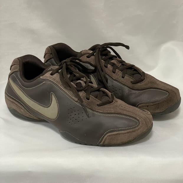 (270) 나이키 에어시리즈 6D 브라운 스웨이드 신발