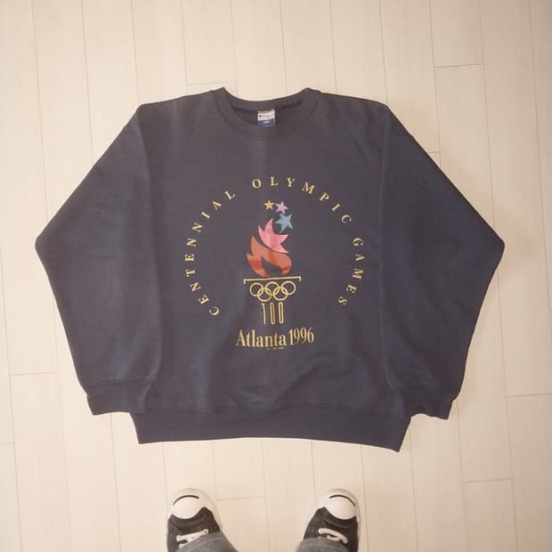 96s Made in USA 챔피온 아틀란타 올림픽 스웻셔츠