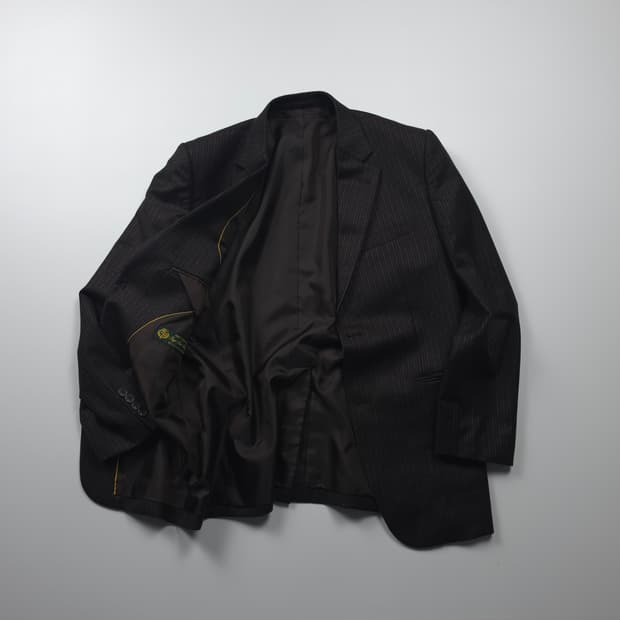 로로피아나 캐시미어 울 투버튼 블레이저 (M)