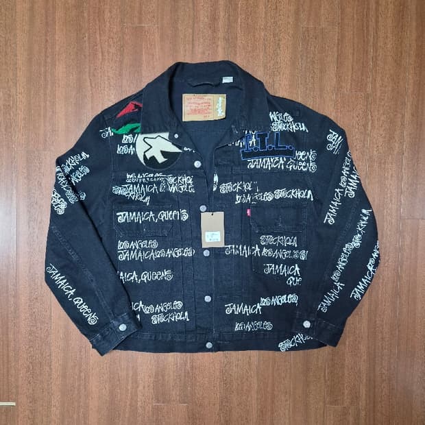 스투시 데님티어스 리바이스 자켓 L