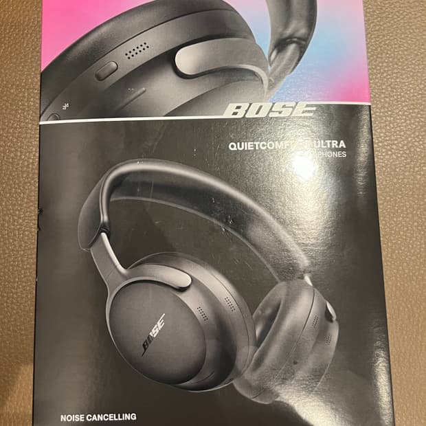 보스QC울트라 1세대 블랙 미개봉 새상품