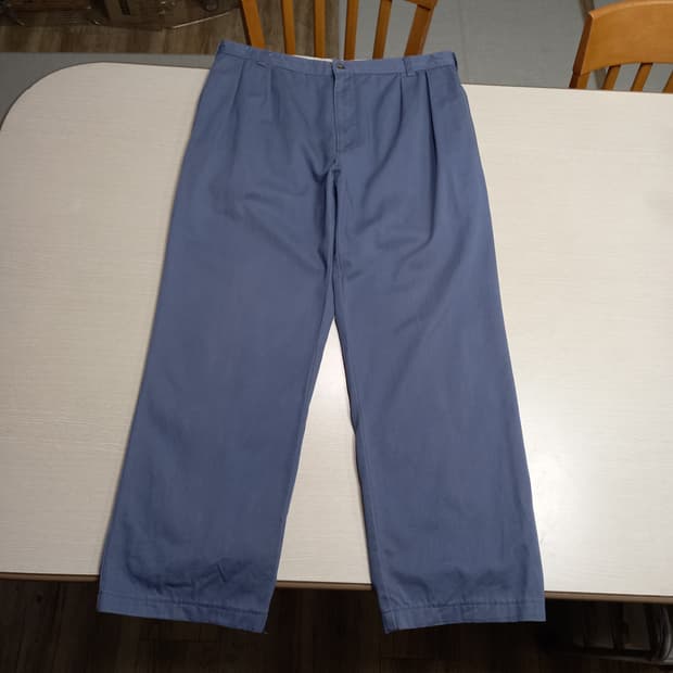 35 POLO RALPH LAUREN 투턱 치노 챠콜블루 35-229