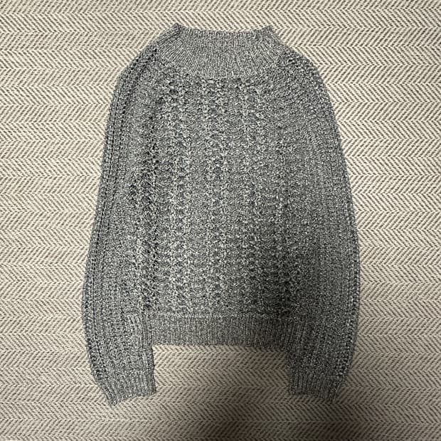 THEORY women acrylic knit sweater