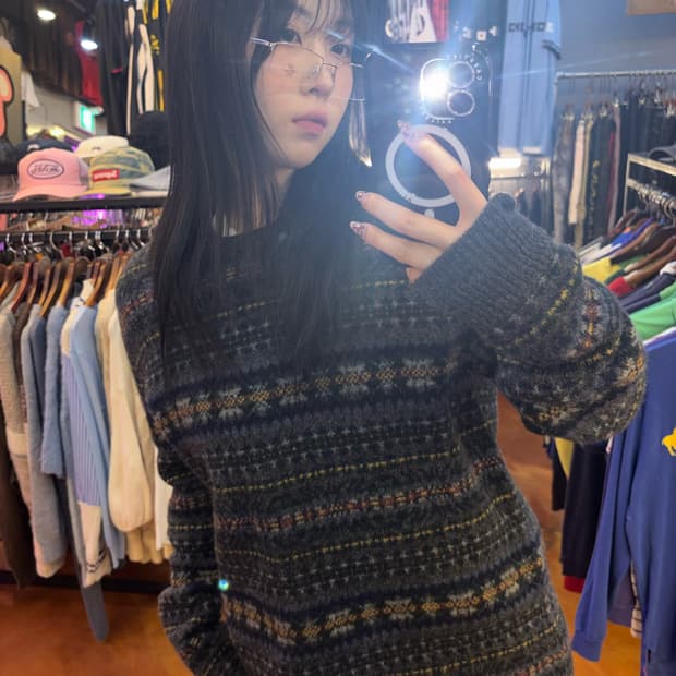 폴로 랄프 로렌 페어아일 니트 스웨터