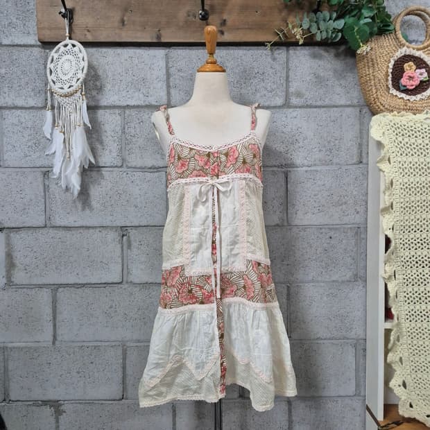 썰스데이아일랜드 에스닉 뷔스티에 원피스모리룩 하구미룩