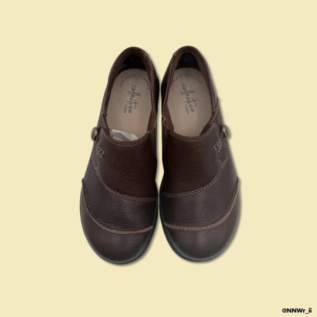 CLARKS MARY JANE BROWN