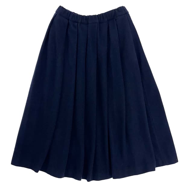 Comme des Garcons  Pleated Wool Skirt/ S