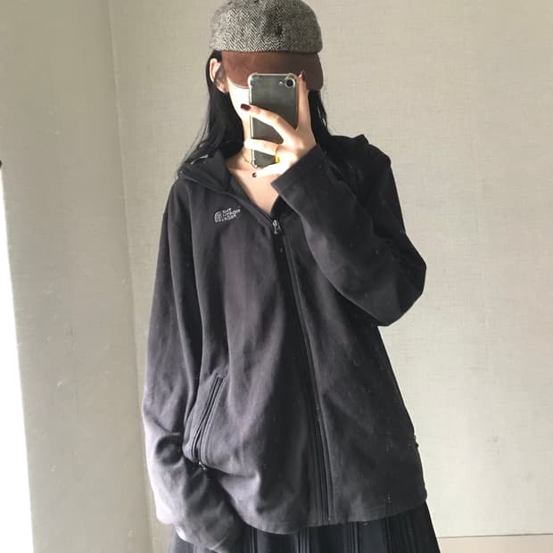 노페 블랙 후리스