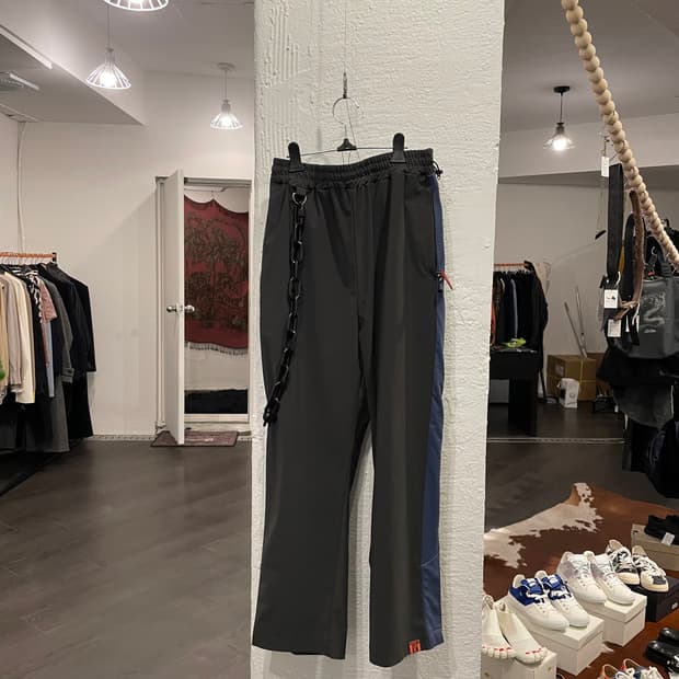 메종 미하라 야스히로 체인 레이어드 트랙팬츠