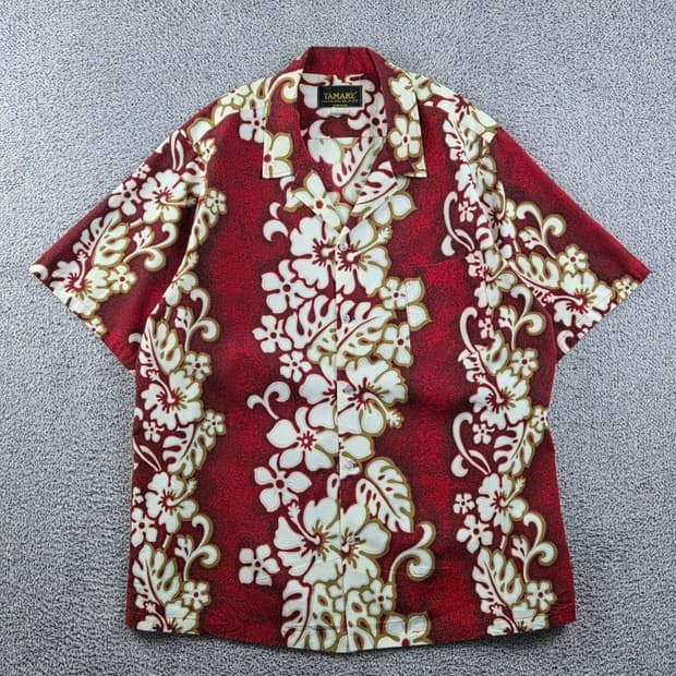 USA 타마레 하와이안 반팔 셔츠 ( XL ) / 12823
