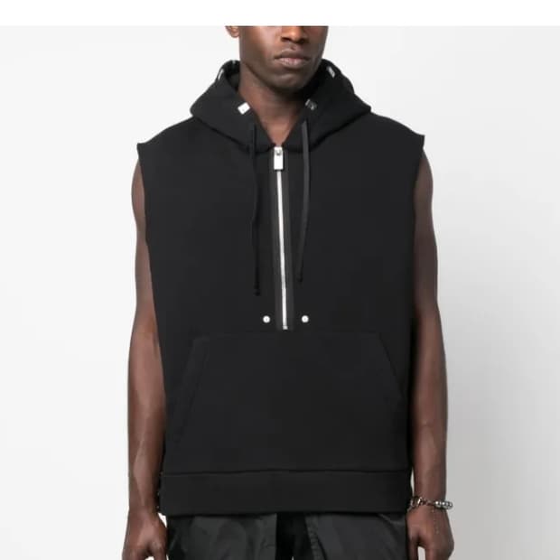 Alyx 9sm Half-Zip Sleeveless Hoodie