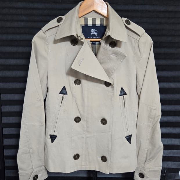 (정품) [버버리] 더블 브레스티드 트렌치 라이더 자켓 | 00049