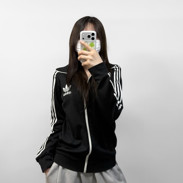 아디다스 유로파 트랙탑 져지 블랙