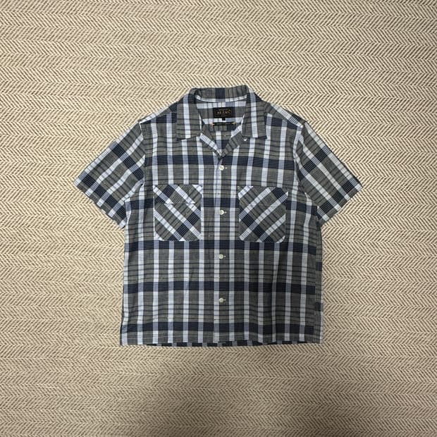 BEAMS PLUS open collar shirt