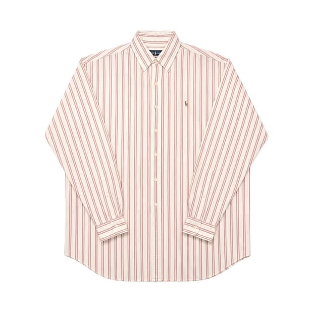 랄프로렌 스트라이프 셔츠 XL