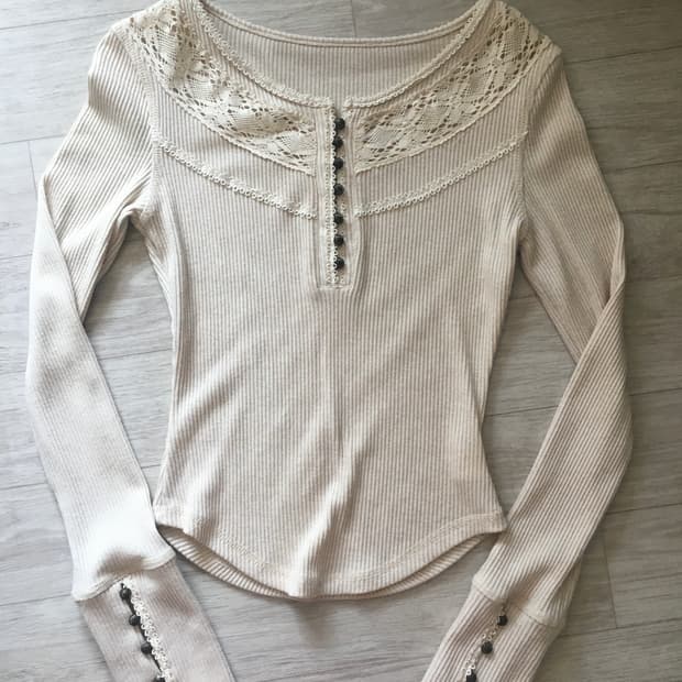 핀터깔 앤틱 y2k 빈티지 상의