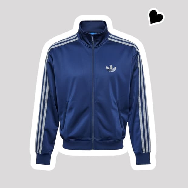 아디다스 네이비 그레이 파이어버드 트랙탑 져지