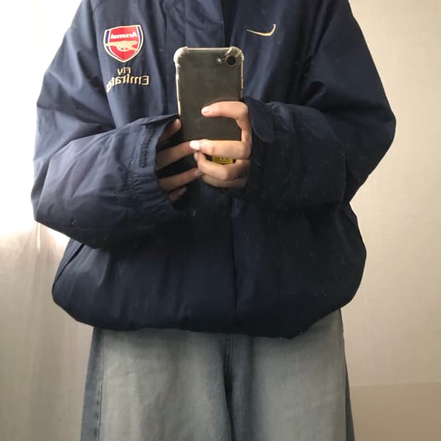 나이키 아스날 패딩