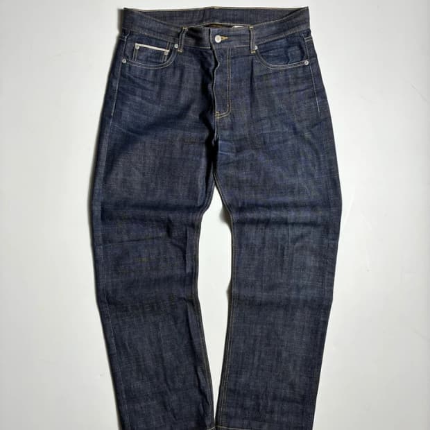 유니폼브릿지 19FW 생지 데님 팬츠 R1640