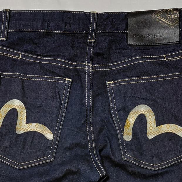 [27] 에비수 Unique No.1 스키니 진 (노르딕 로고 커스텀)