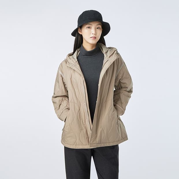 코오롱스포츠 퀄팅패딩 90
