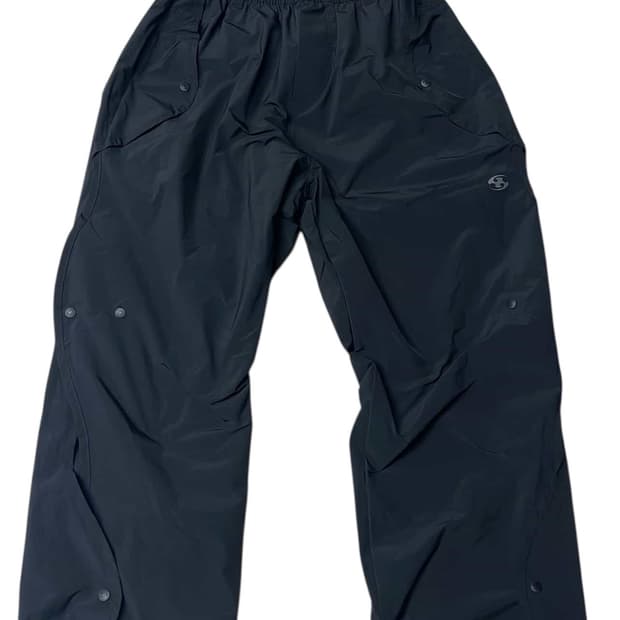 [1] 산산기어 코튼 웨이브 팬츠 블랙