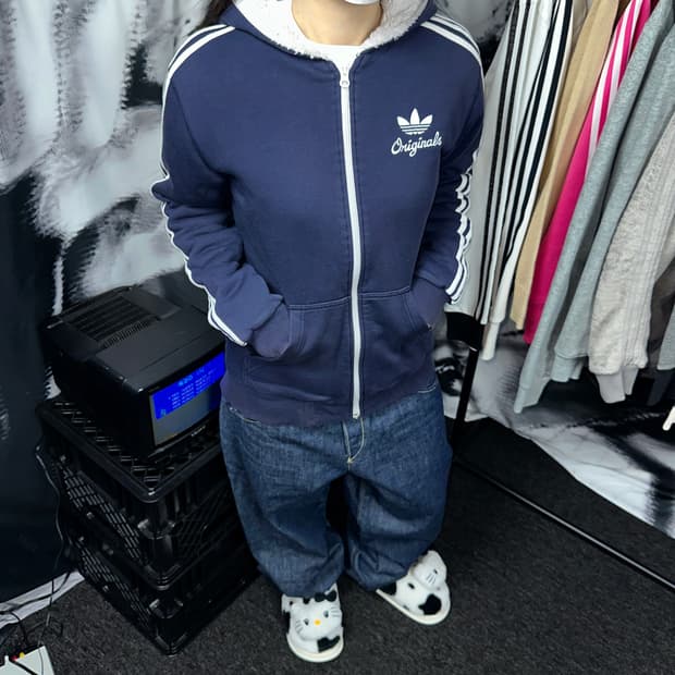 아디다스 보아 후드집업