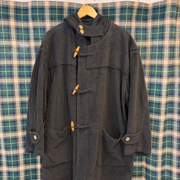 휴고 보스 90s 후드 더플코트