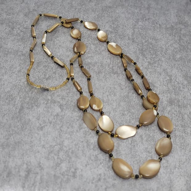 오리엔탈 빈티지목걸이