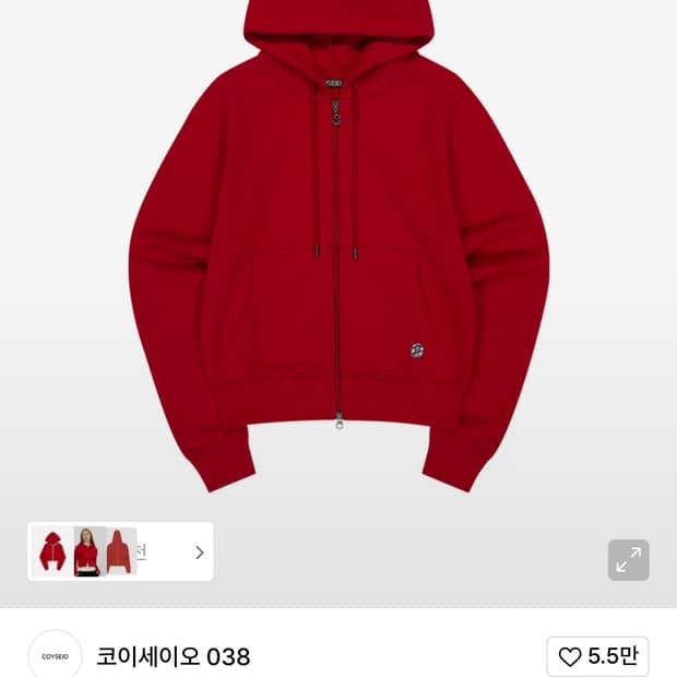 코이세이오 038 후드집업