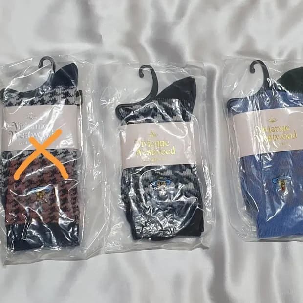 블루 브라운 그레이 블랙 제비체크 호피 레오파드 비비안웨스트우드 양말